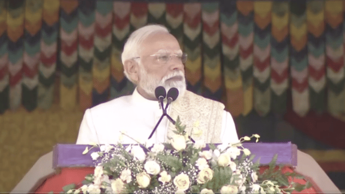 PM Narendra Modi speaking in Bhutan after Red Fort blast, 11 November 2025 | Screengrab from video | X/@narendramodi